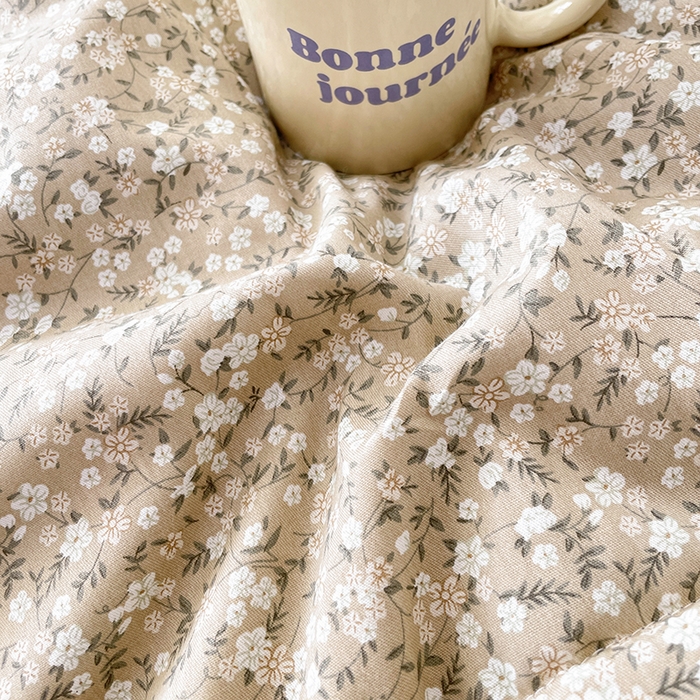 91家纺网 家纺一手货源 找家纺 梵克保罗 2025新款全棉夏被碎花卡通小清新简约纯棉夏凉被夏被四件套三件套 柳兰霞草