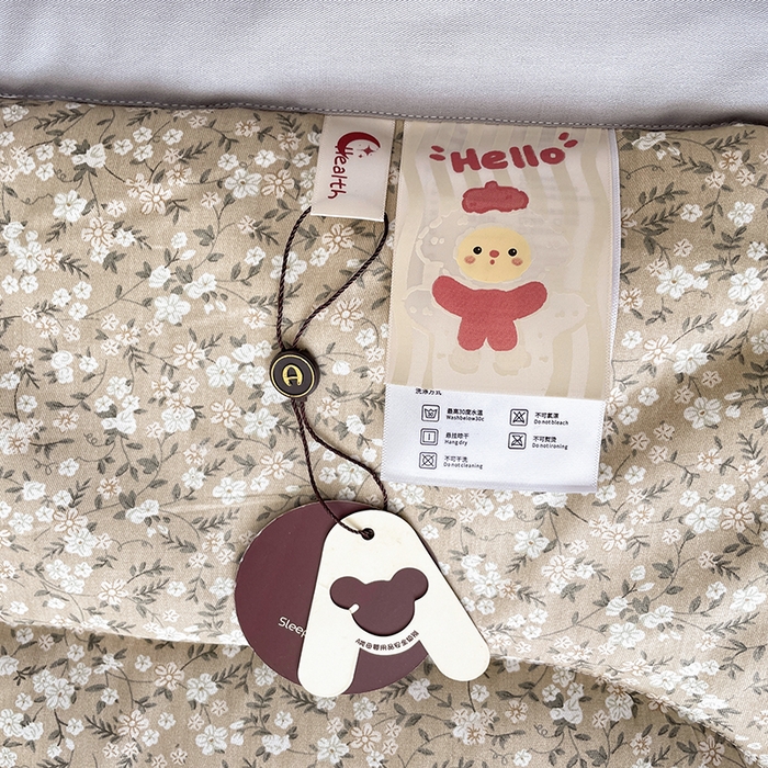 91家纺网 家纺一手货源 找家纺 梵克保罗 2025新款全棉夏被碎花卡通小清新简约纯棉夏凉被夏被四件套三件套 柳兰霞草