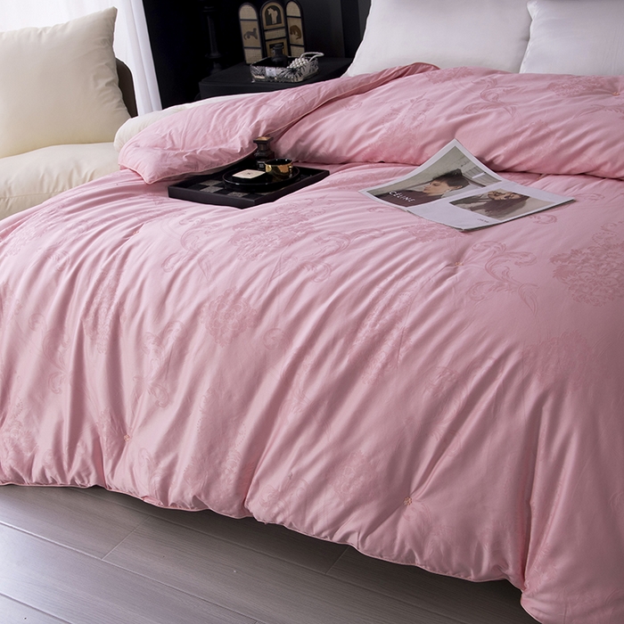 91家纺网 家纺一手货源 找家纺 鑫田家纺 2025新款60支纯棉蚕丝被100%柞蚕丝被夏被春秋被冬被礼品被子桑蚕丝被 玉