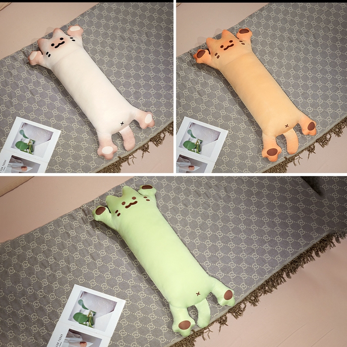 91家纺网 家纺一手货源 找家纺 仟亿莱 2025新款冰丝烤面包长条睡觉抱枕 枕头枕芯 芝士长条烤面包