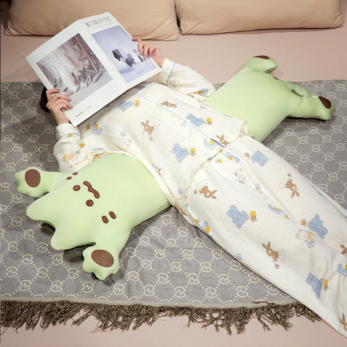 91家纺网 家纺一手货源 找家纺 仟亿莱 2025新款冰丝烤面包长条睡觉抱枕 枕头枕芯 炭烤长条烤面包