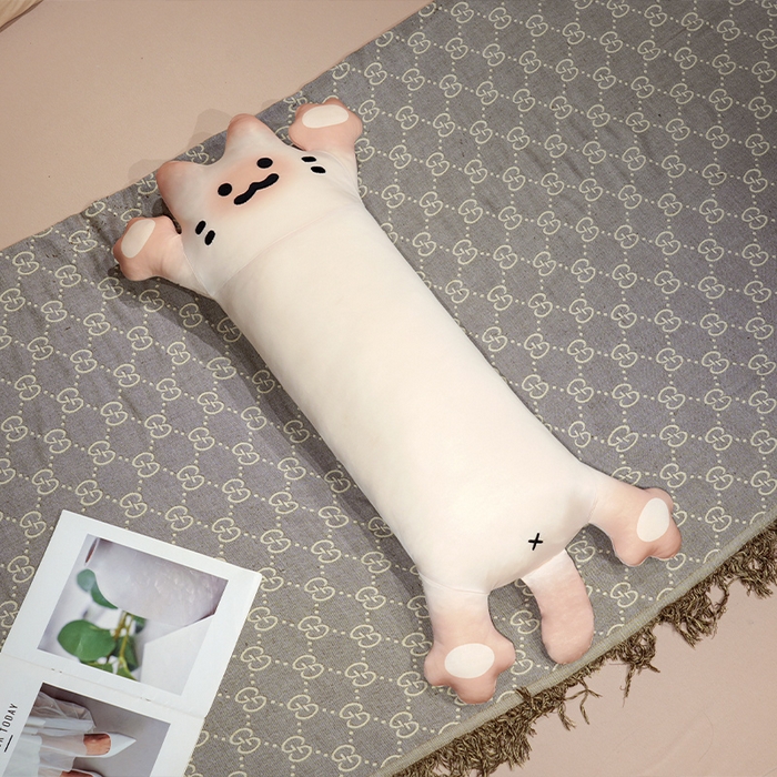 91家纺网 家纺一手货源 找家纺 仟亿莱 2025新款冰丝烤面包长条睡觉抱枕 枕头枕芯 炭烤长条烤面包