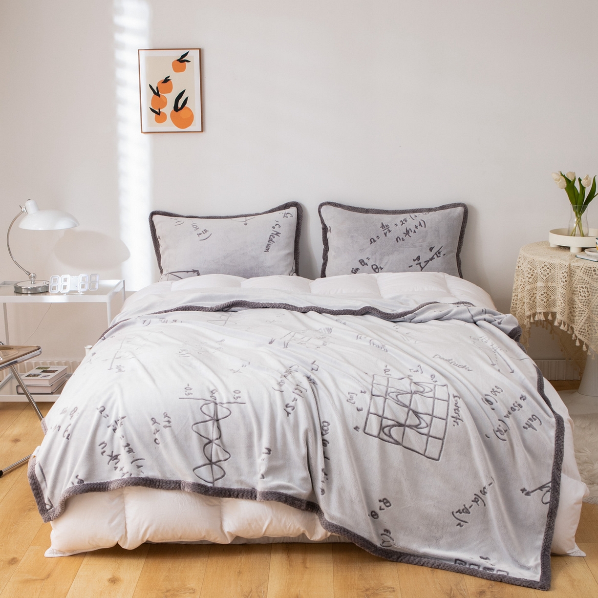 91家纺网 家纺一手货源 找家纺 （总）梵克保罗 2025新款3D雕花加厚牛奶绒剪花毛毯