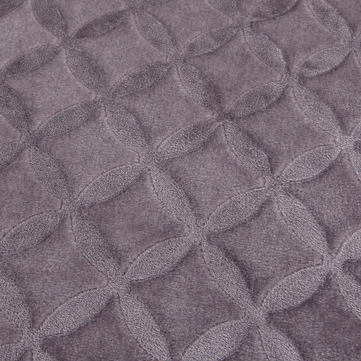 91家纺网 家纺一手货源 找家纺 梵克保罗 2025新款3D立体印花四季盖毯400克 铜钱灰