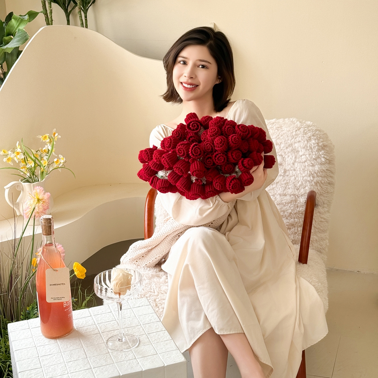 91家纺网 家纺一手货源 找家纺 （总）梵克保罗 2025秋冬新款热款玫瑰花束毯多功能玫瑰花毯车载办公室盖毯毛毯毯子