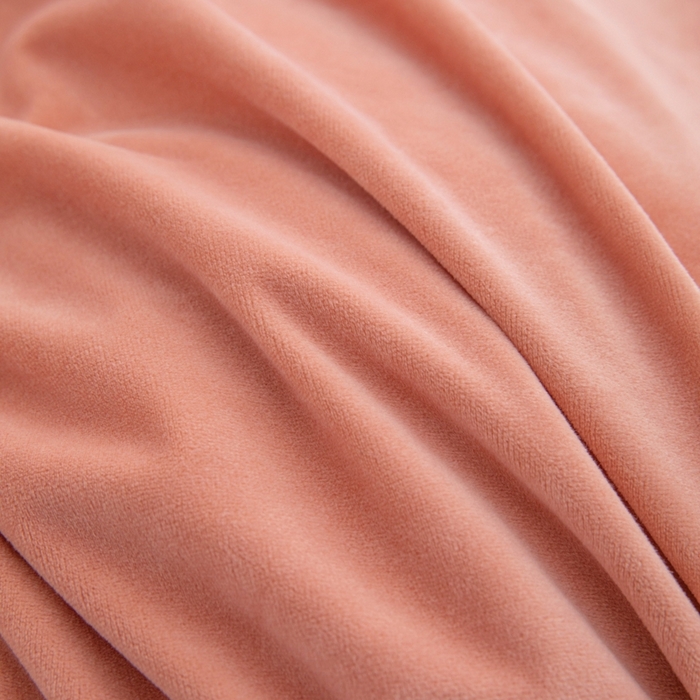 91家纺网 家纺一手货源 找家纺 ONE TWO ONE 121 新品【婴儿绒四件套】2025毛毯被子四件套单件床单被套床笠珊瑚绒牛奶绒冬被法兰绒兔毛绒 橘粉-浅灰