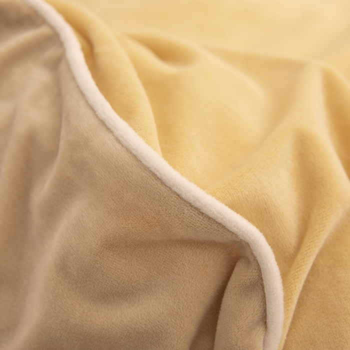 91家纺网 家纺一手货源 找家纺 ONE TWO ONE 121 新品【婴儿绒四件套】2025毛毯被子四件套单件床单被套床笠珊瑚绒牛奶绒冬被法兰绒兔毛绒 乳酪-米咖