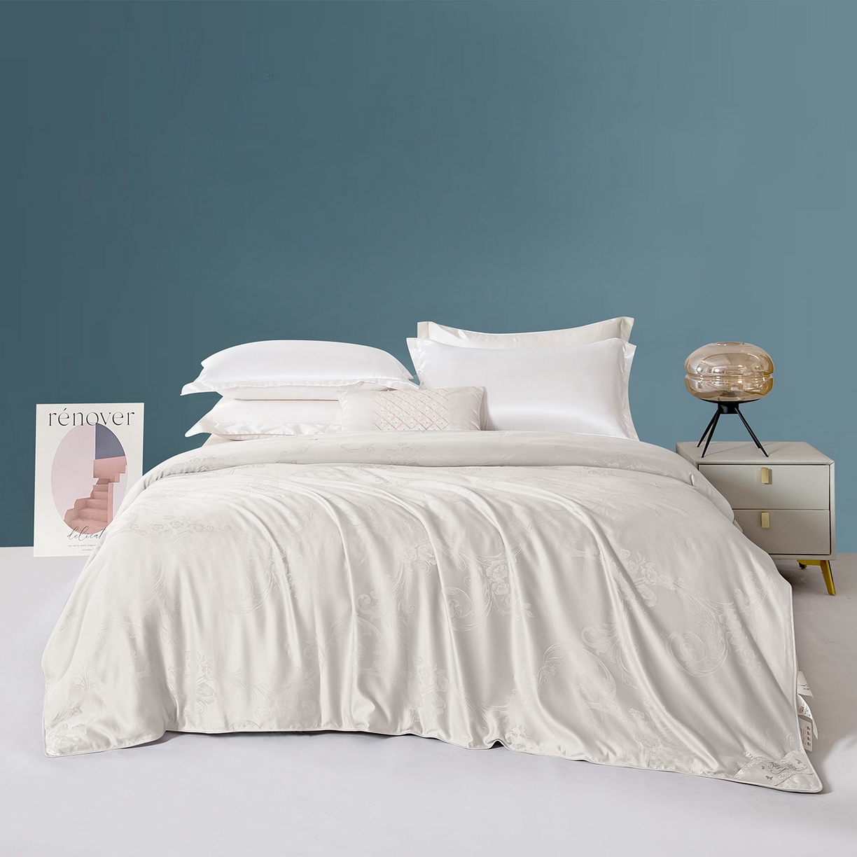 91家纺网 家纺一手货源 找家纺 （总）鑫田家纺 2025新款蚕丝被100%纯柞蚕丝被夏凉被春秋被冬被子母被桑蚕丝被