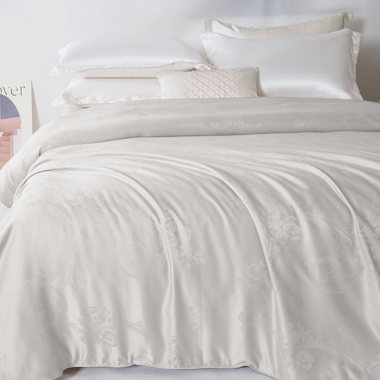 91家纺网 家纺一手货源 找家纺 （总）鑫田家纺 2025新款蚕丝被100%纯柞蚕丝被夏凉被春秋被冬被子母被桑蚕丝被