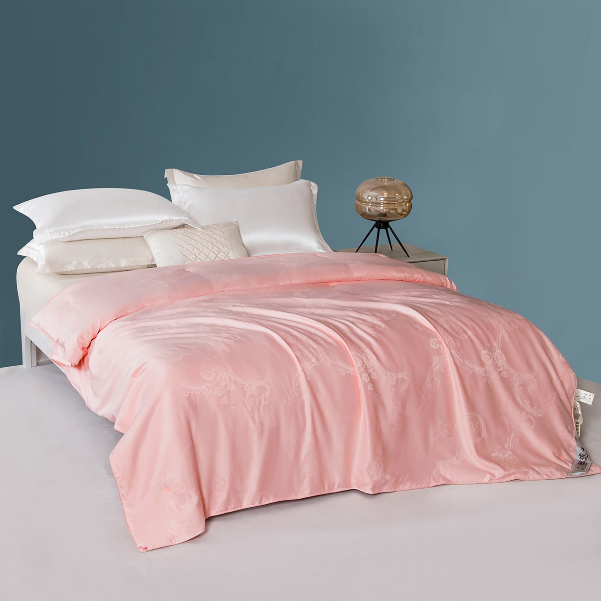 91家纺网 家纺一手货源 找家纺 鑫田家纺 2025新款蚕丝被100%纯柞蚕丝被夏凉被春秋被冬被子母被桑蚕丝被 玉