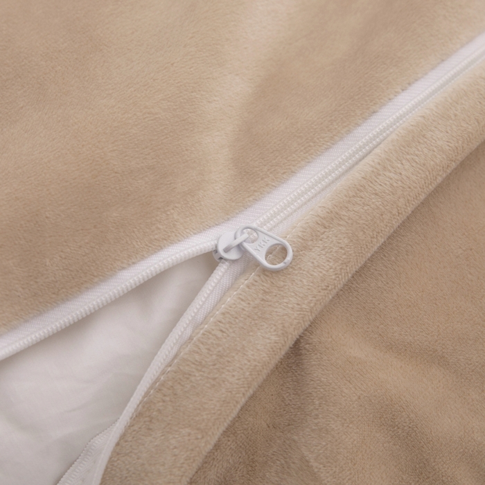 91家纺网 家纺一手货源 找家纺 ONE TWO ONE 121 新品【婴儿绒四件套】2025毛毯被子四件套单件床单被套床笠珊瑚绒牛奶绒冬被法兰绒兔毛绒 芋泥-奶咖