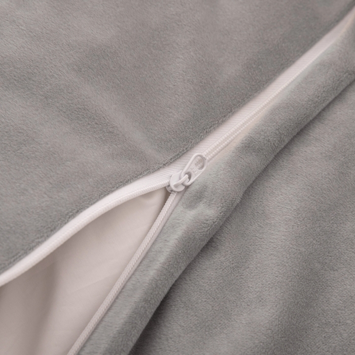 91家纺网 家纺一手货源 找家纺 ONE TWO ONE 121 新品【婴儿绒四件套】2025毛毯被子四件套单件床单被套床笠珊瑚绒牛奶绒冬被法兰绒兔毛绒 芋泥-浅灰