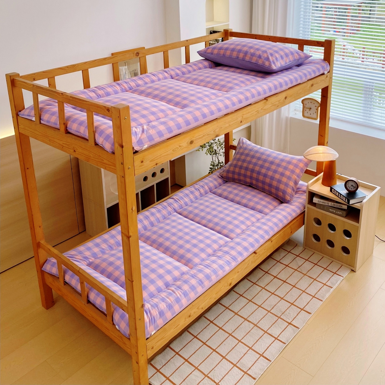 91家纺网 家纺一手货源 找家纺 （总）梵克保罗 2025秋冬新款无印风学生宿舍床褥褥子