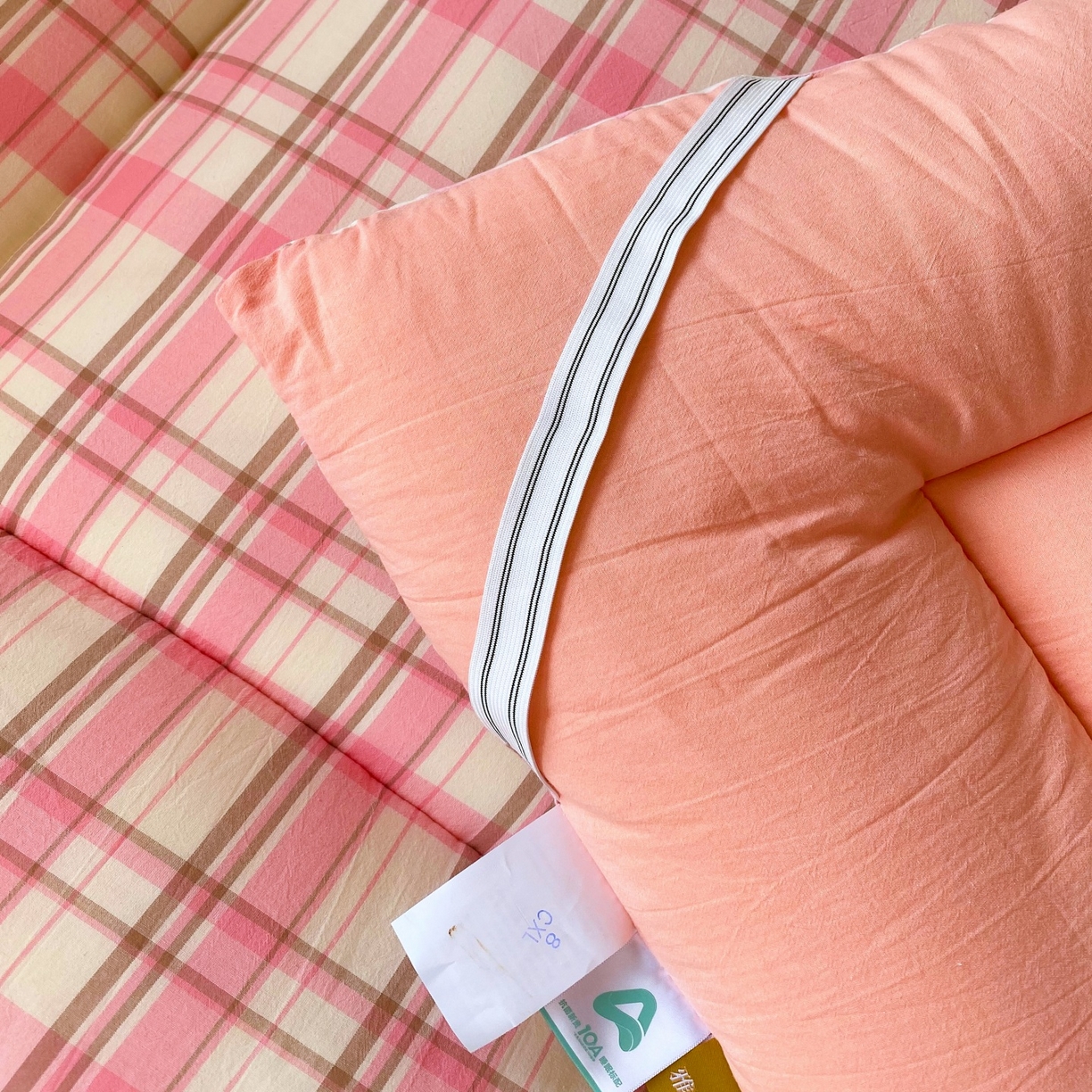 91家纺网 家纺一手货源 找家纺 梵克保罗 2025秋冬新款无印风学生宿舍床褥褥子 初春粉