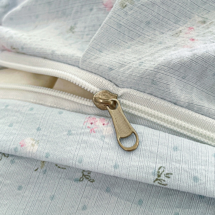 91家纺网 家纺一手货源 找家纺 海岛哥哥 2025新款韩式ins风黑边花边木棉双层纱四件套（有买家秀） 黑花边-豆蔻