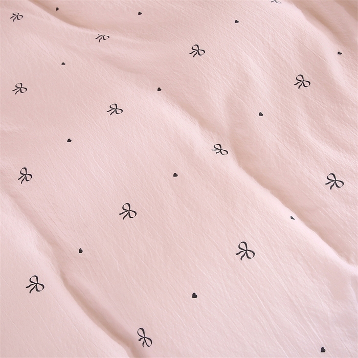 91家纺网 家纺一手货源 找家纺 （总）梵克保罗 2025春夏新款双层纱学生宿舍床单款三件套六件套大礼包学生季