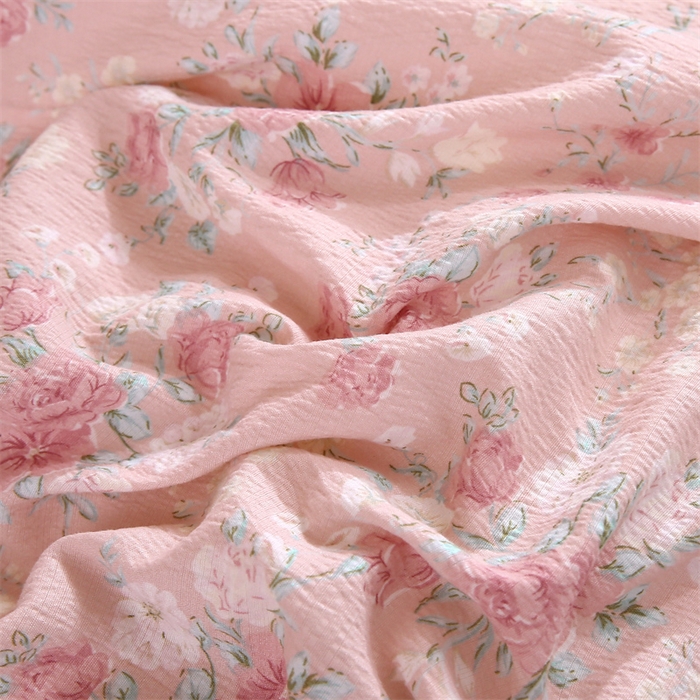 91家纺网 家纺一手货源 找家纺 梵克保罗 2025春夏新款双层纱学生宿舍床单款三件套六件套大礼包学生季 爱如星辰