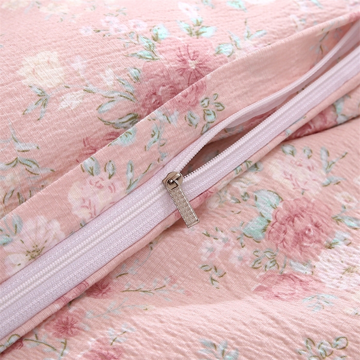 91家纺网 家纺一手货源 找家纺 梵克保罗 2025春夏新款双层纱学生宿舍床单款三件套六件套大礼包学生季 爱如星辰