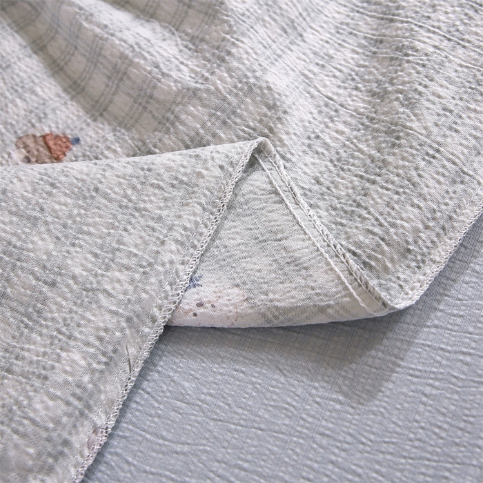 91家纺网 家纺一手货源 找家纺 梵克保罗 2025春夏新款双层纱学生宿舍床单款三件套六件套大礼包学生季 英俊