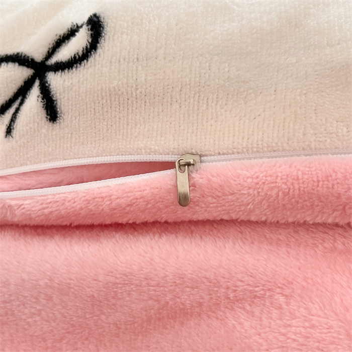 91家纺网 家纺一手货源 找家纺 寻米 2025新款高克重加厚保暖牛奶绒四件套-第二批 好眠兔兔