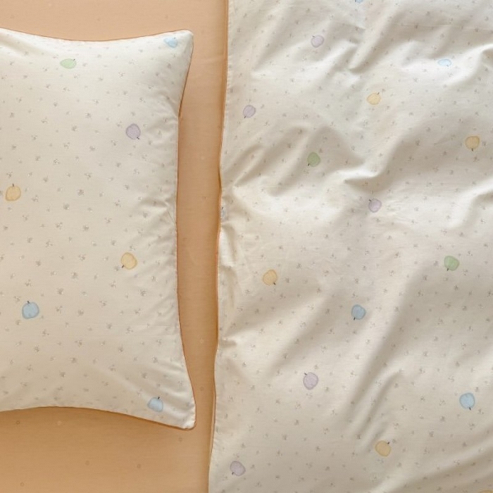 91家纺网 家纺一手货源 找家纺 梵克保罗 2025秋冬新款全棉印花嵌绳款小清新系列四件套 南瓜派