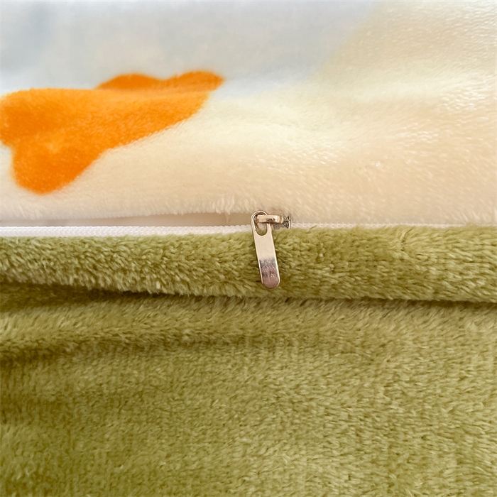 91家纺网 家纺一手货源 找家纺 寻米 2025新款高克重加厚保暖牛奶绒四件套-第二批 恐龙星球