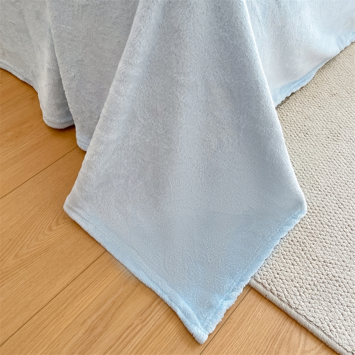 91家纺网 家纺一手货源 找家纺 寻米 2025新款高克重加厚保暖牛奶绒四件套-第二批 梦幻蝴蝶结