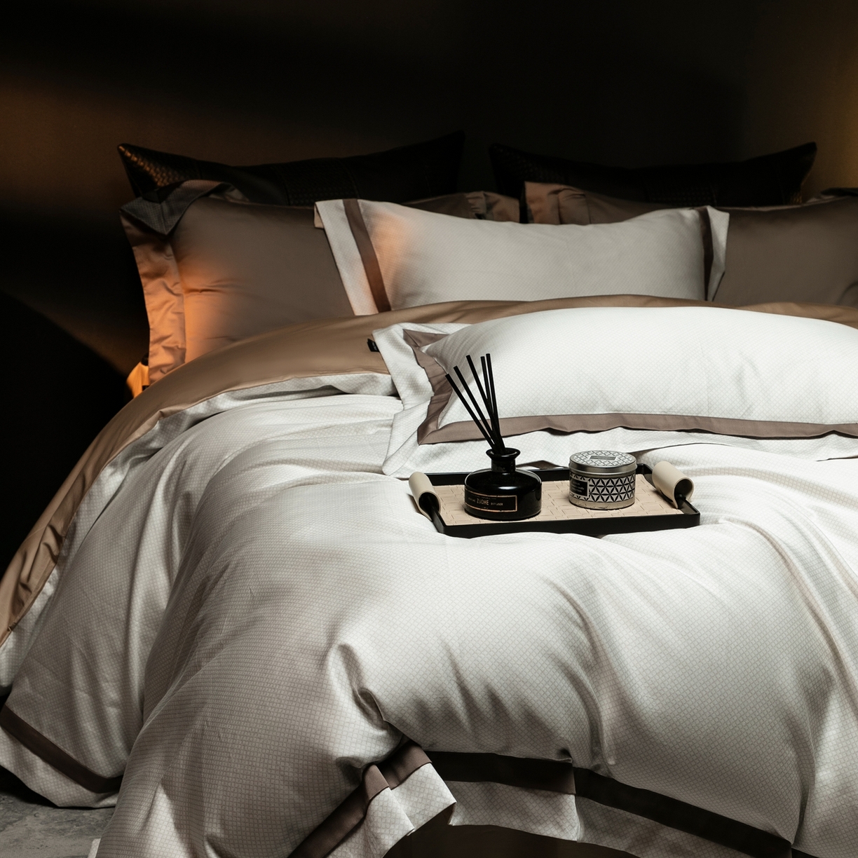 （总）ONE TWO ONE 121 2025新款高支高密全棉贡缎长绒精工细作工艺款-维希【会员减-20】  控价 498 -51