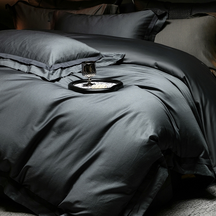 91家纺网 家纺一手货源 找家纺 ONE TWO ONE 121 2025新款高支高密全棉贡缎长绒精工细作工艺款-维希【会员减-20】  控价 498 -51 维希-深灰