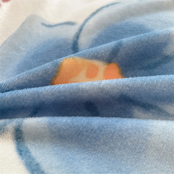 91家纺网 家纺一手货源 找家纺 寻米 2025新款高克重加厚保暖牛奶绒四件套-第二批 绵意小兔