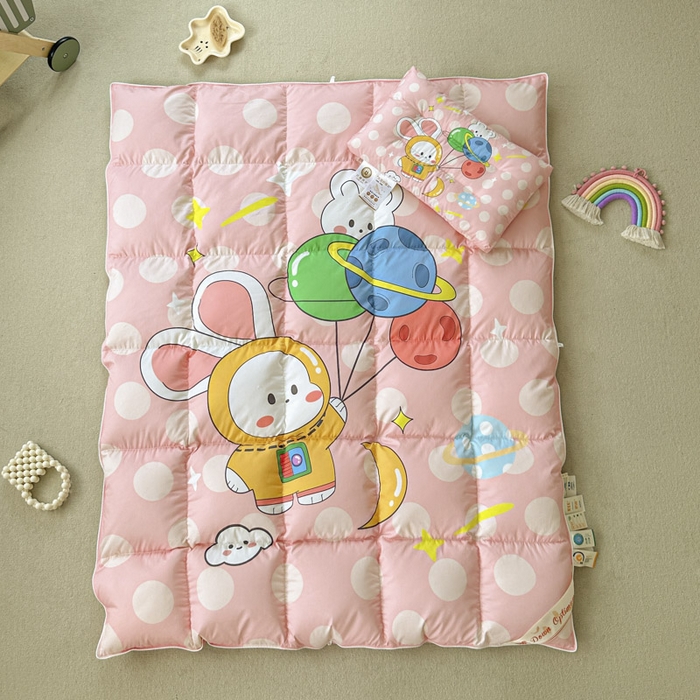 91家纺网 家纺一手货源 找家纺 暖羽屋羽绒馆 2025新款鹅绒被子 儿童羽绒被芯95白鹅绒 幼儿园冬被 学生羽绒被宿舍春秋被 梦想星球