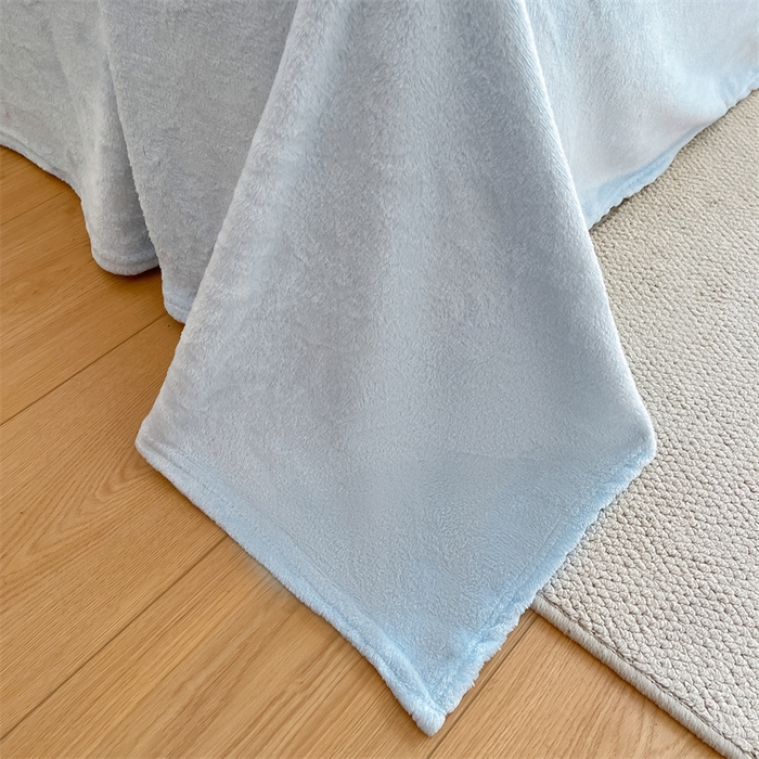 91家纺网 家纺一手货源 找家纺 寻米 2025新款高克重加厚保暖牛奶绒四件套-第二批 绵意小兔