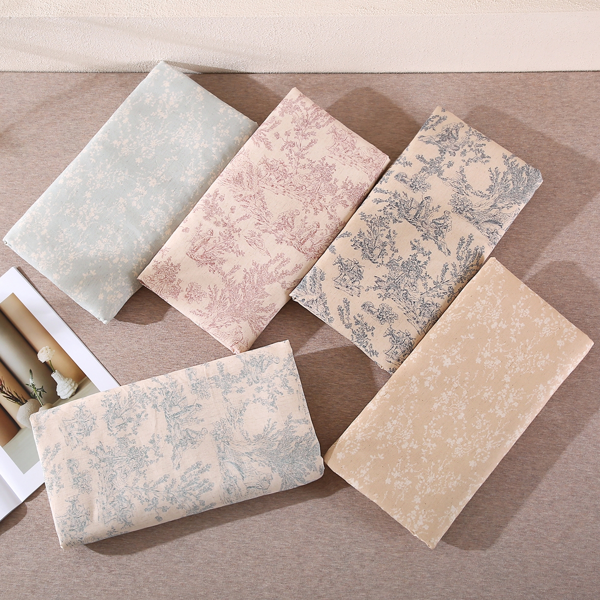 91家纺网 家纺一手货源 找家纺 梵希良品家纺 2025新款枕头护颈椎国潮棉麻纯荞麦壳可拆洗可替换内胆助睡眠枕头枕芯 组合图仅做展示不可下单