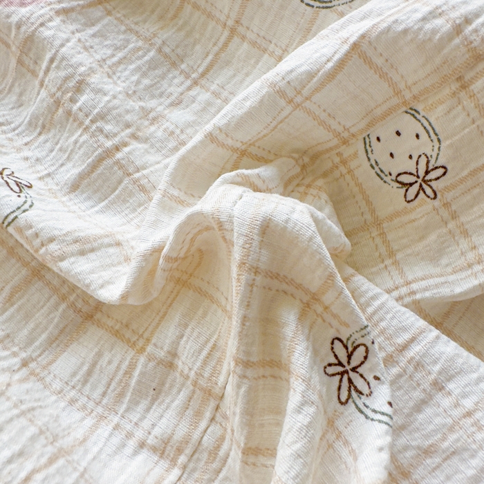 91家纺网 家纺一手货源 找家纺 爱彼家纺 2025新款水洗水洗棉印花床笠单品床笠床笠三件套风格一 格文草莓