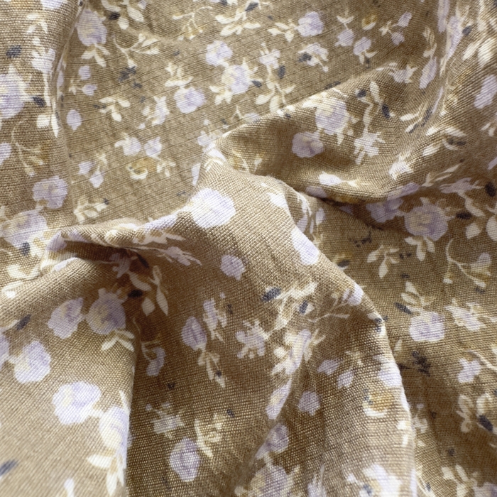 91家纺网 家纺一手货源 找家纺 爱彼家纺 2025新款水洗水洗棉印花床笠单品床笠床笠三件套风格一 花底碎星