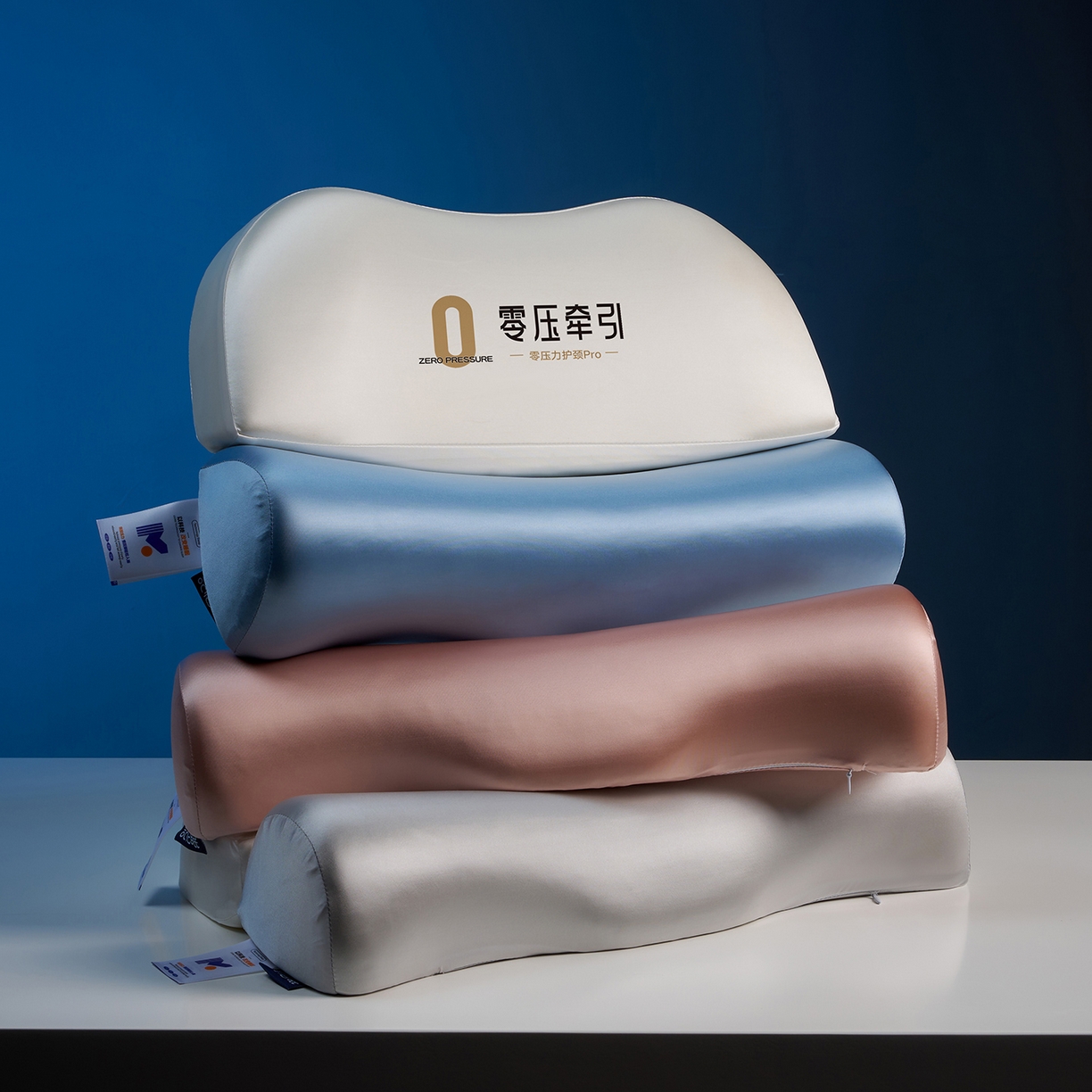 91家纺网 家纺一手货源 找家纺 乐可 2025新款零压记忆牵引枕头枕芯 组合图