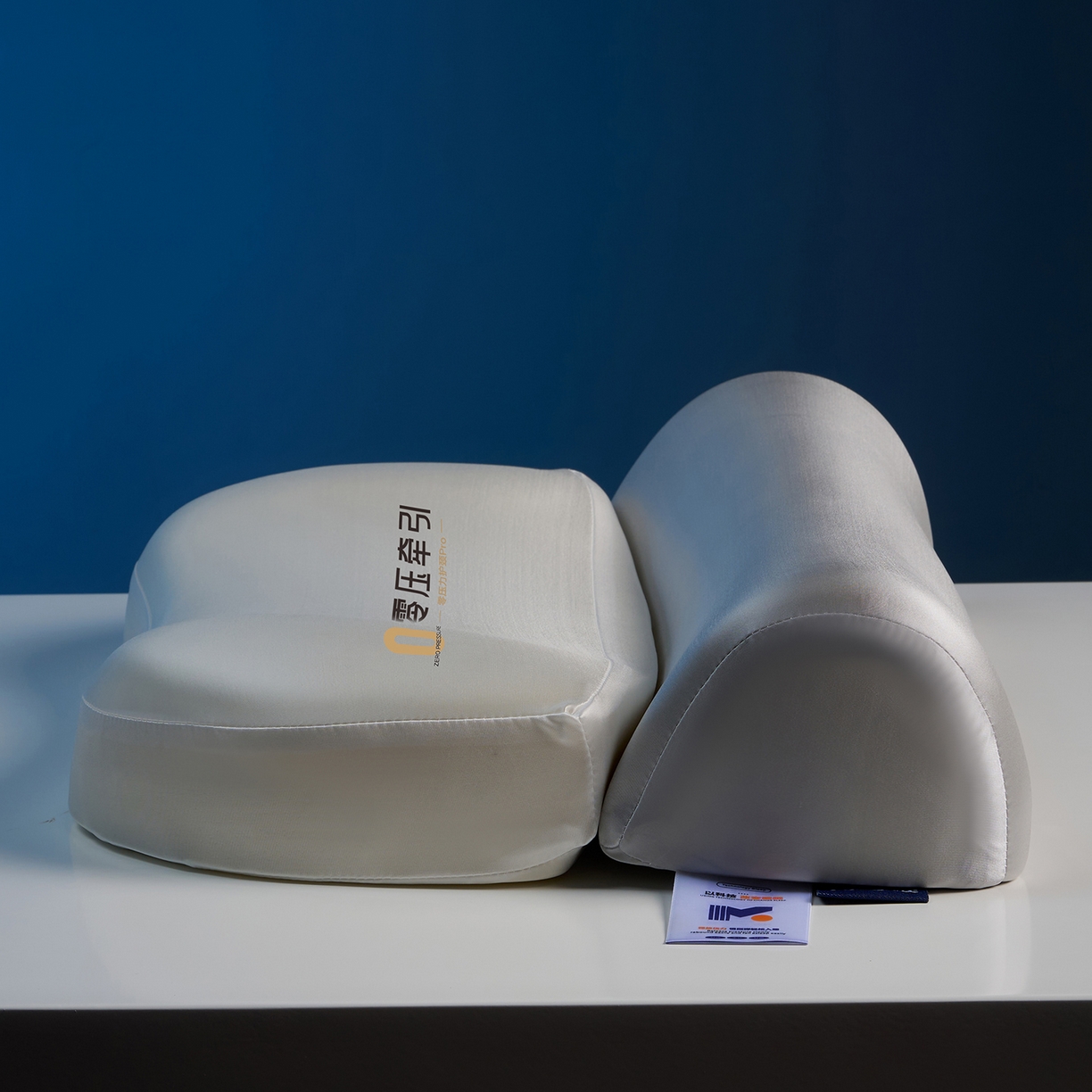 91家纺网 家纺一手货源 找家纺 乐可 2025新款零压记忆牵引枕头枕芯 零压记忆-牵引枕灰