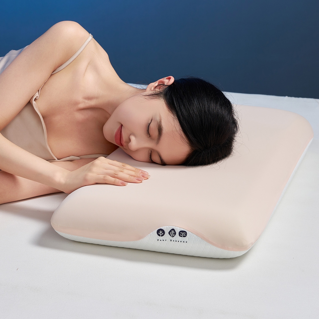 91家纺网 家纺一手货源 找家纺 （总）乐可 2025新款生物基艾草零度绵枕头枕芯