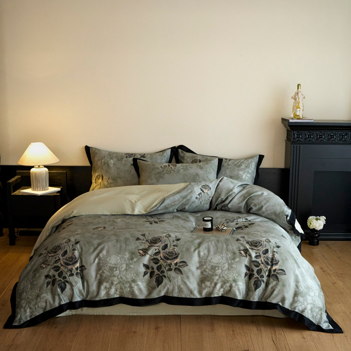 91家纺网 家纺一手货源 找家纺 （总）帝王家纺 2025新款爆款秋冬印花四件套轻奢高级感磨毛超柔亲肤四季款