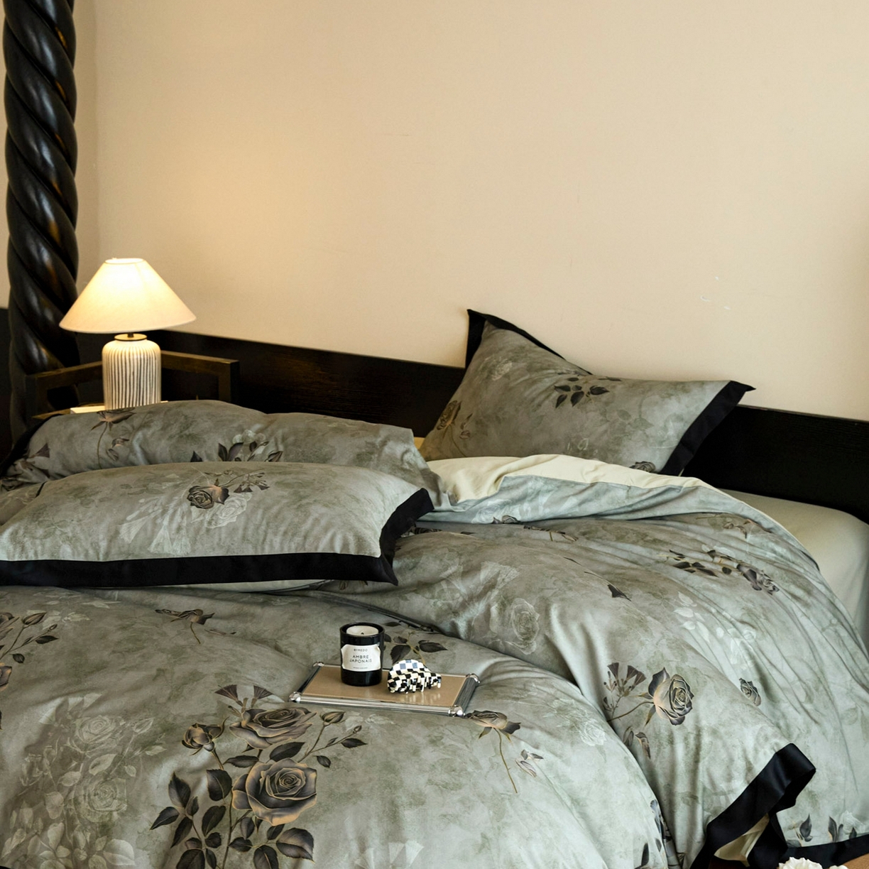 91家纺网 家纺一手货源 找家纺 （总）帝王家纺 2025新款爆款秋冬印花四件套轻奢高级感磨毛超柔亲肤四季款