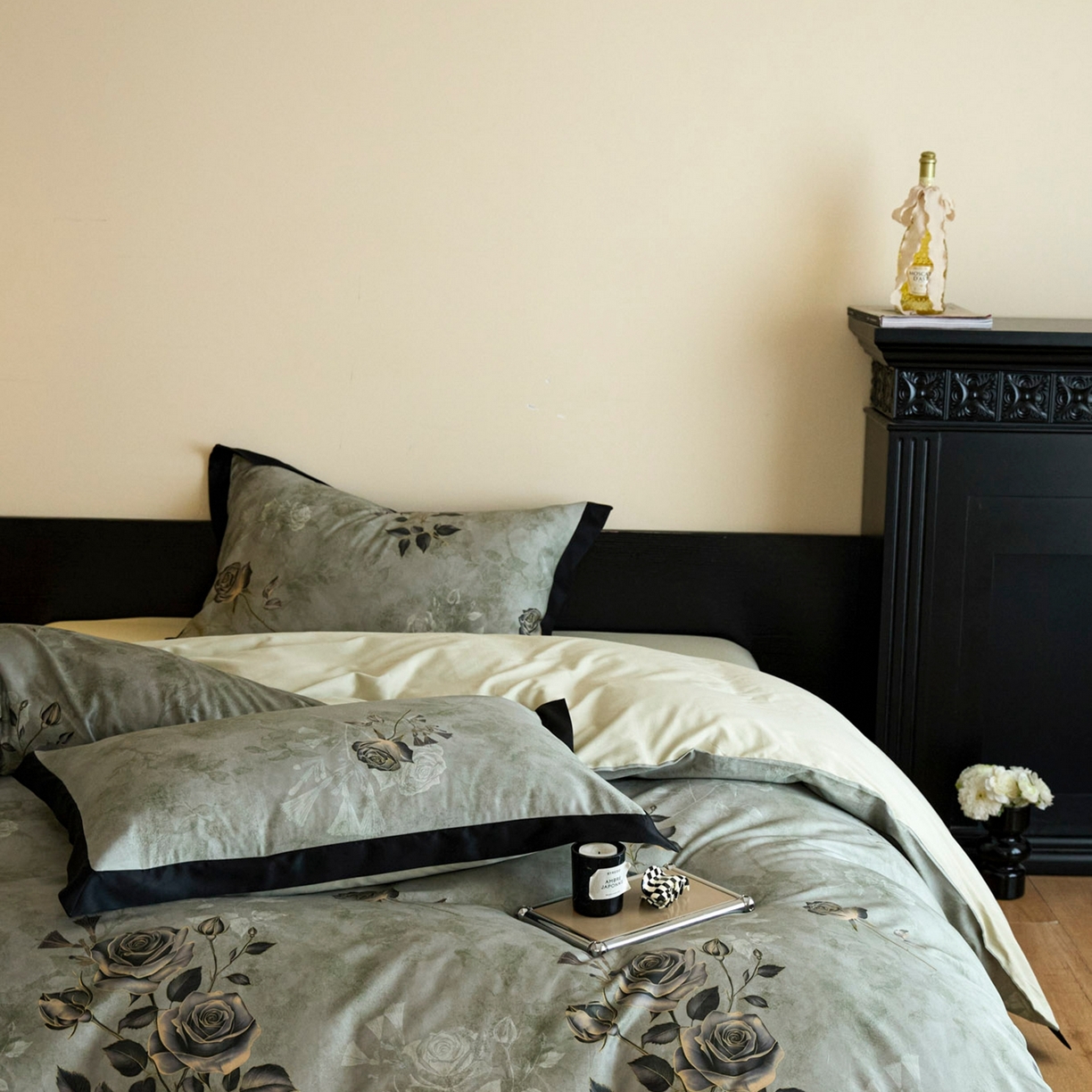 91家纺网 家纺一手货源 找家纺 （总）帝王家纺 2025新款爆款秋冬印花四件套轻奢高级感磨毛超柔亲肤四季款