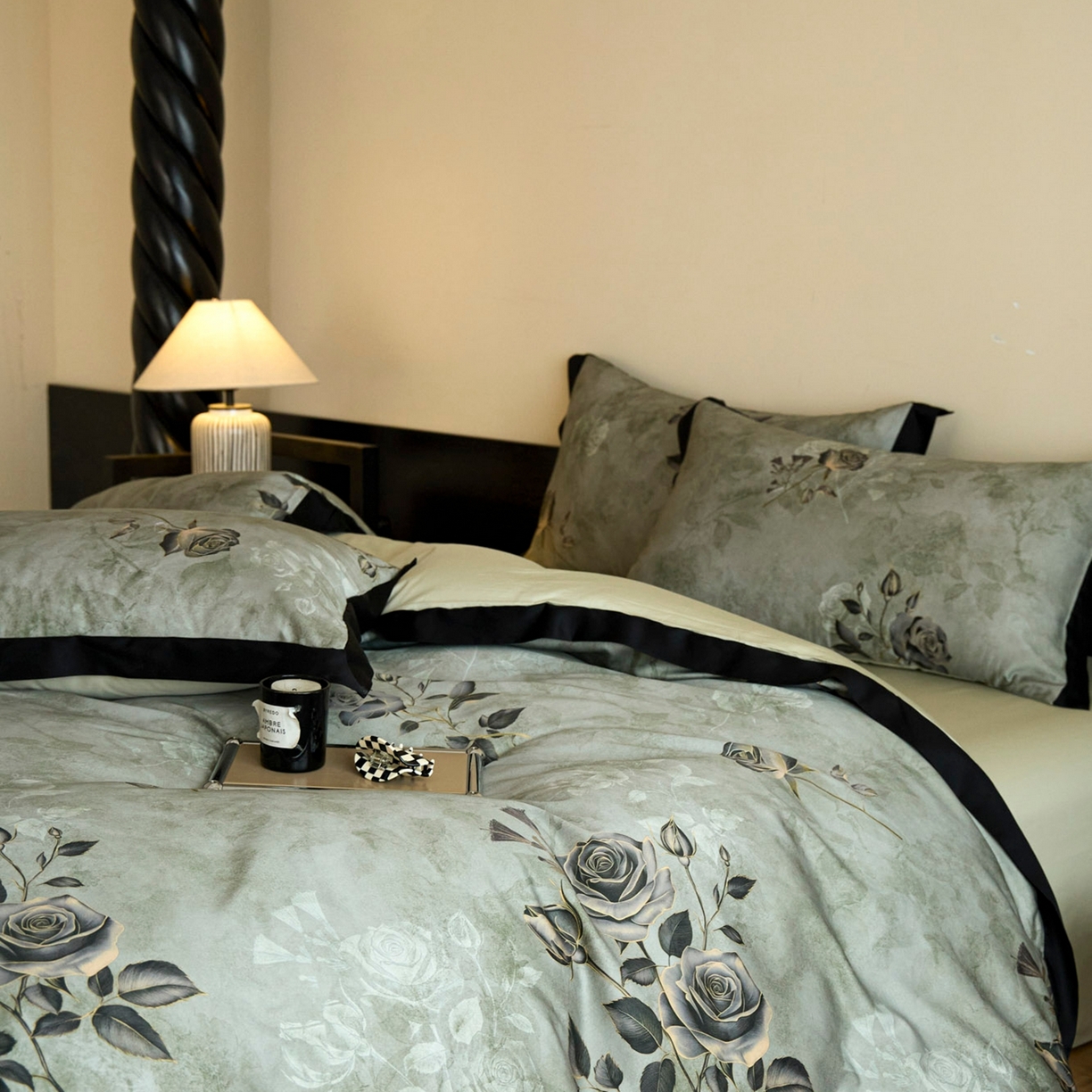 91家纺网 家纺一手货源 找家纺 （总）帝王家纺 2025新款爆款秋冬印花四件套轻奢高级感磨毛超柔亲肤四季款