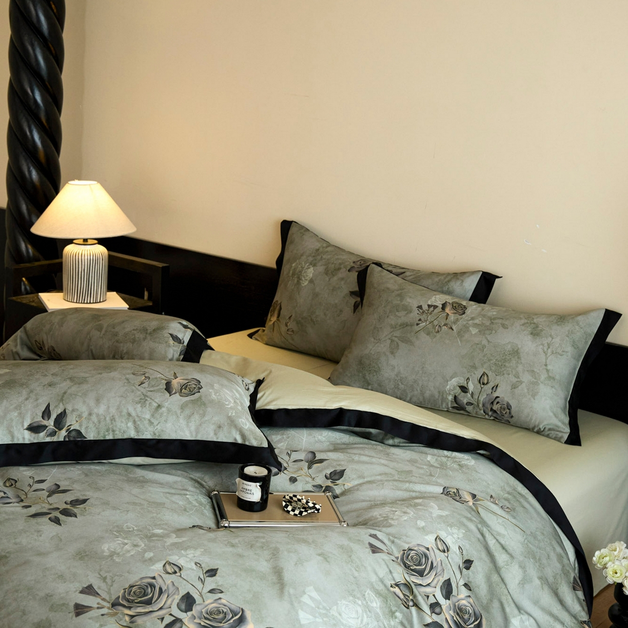 91家纺网 家纺一手货源 找家纺 （总）帝王家纺 2025新款爆款秋冬印花四件套轻奢高级感磨毛超柔亲肤四季款