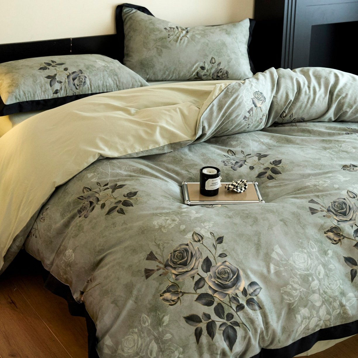 91家纺网 家纺一手货源 找家纺 （总）帝王家纺 2025新款爆款秋冬印花四件套轻奢高级感磨毛超柔亲肤四季款