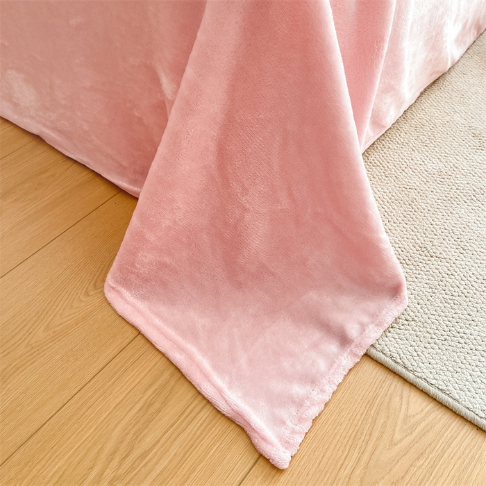 91家纺网 家纺一手货源 找家纺 寻米 2025新款高克重加厚保暖牛奶绒四件套-第二批 小兔日记