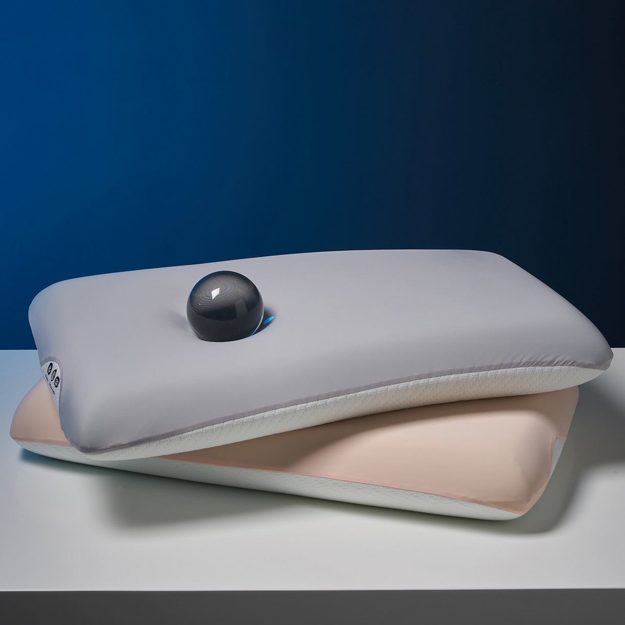 91家纺网 家纺一手货源 找家纺 乐可 2025新款生物基艾草零度绵枕头枕芯 生物基艾草零度绵枕灰