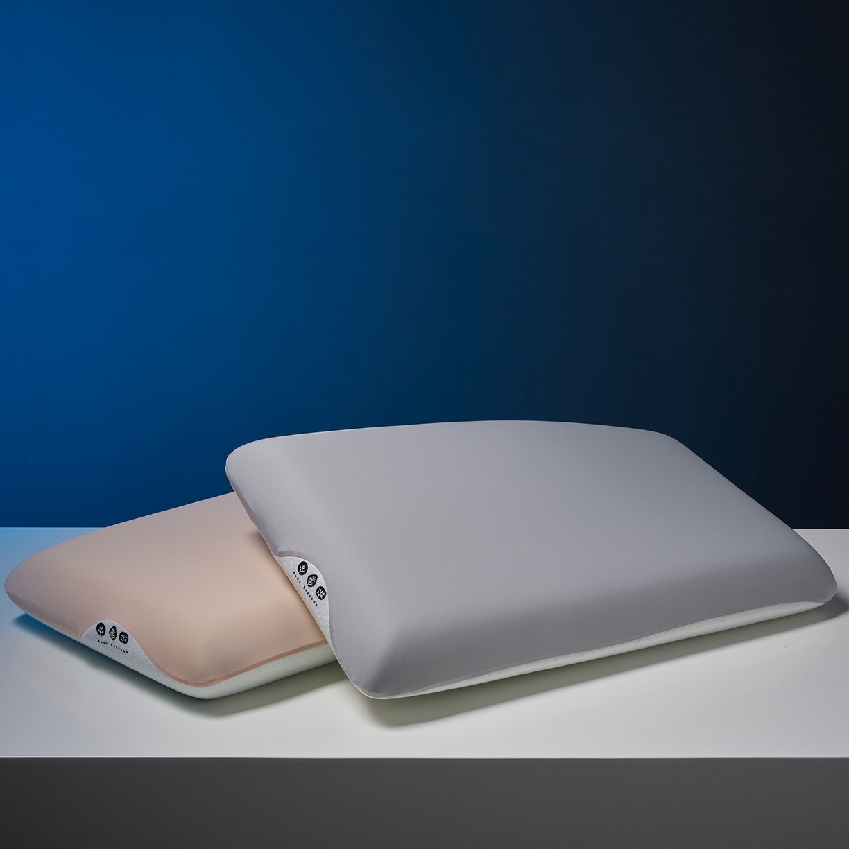 91家纺网 家纺一手货源 找家纺 乐可 2025新款生物基艾草零度绵枕头枕芯 生物基艾草零度绵枕灰