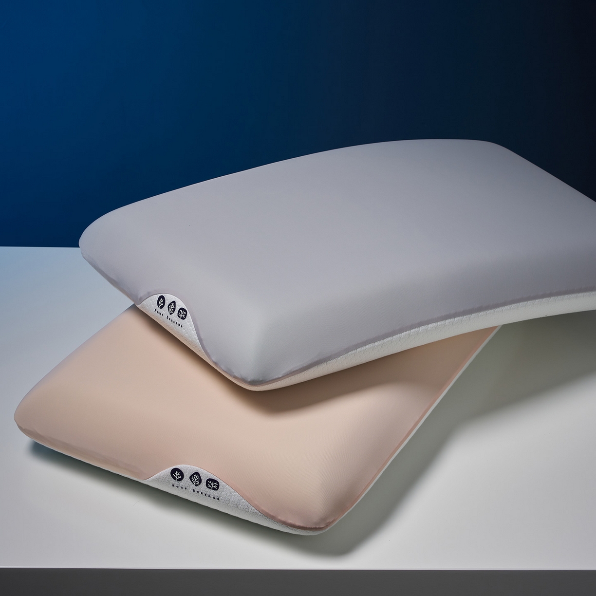 91家纺网 家纺一手货源 找家纺 乐可 2025新款生物基艾草零度绵枕头枕芯 生物基艾草零度绵枕灰