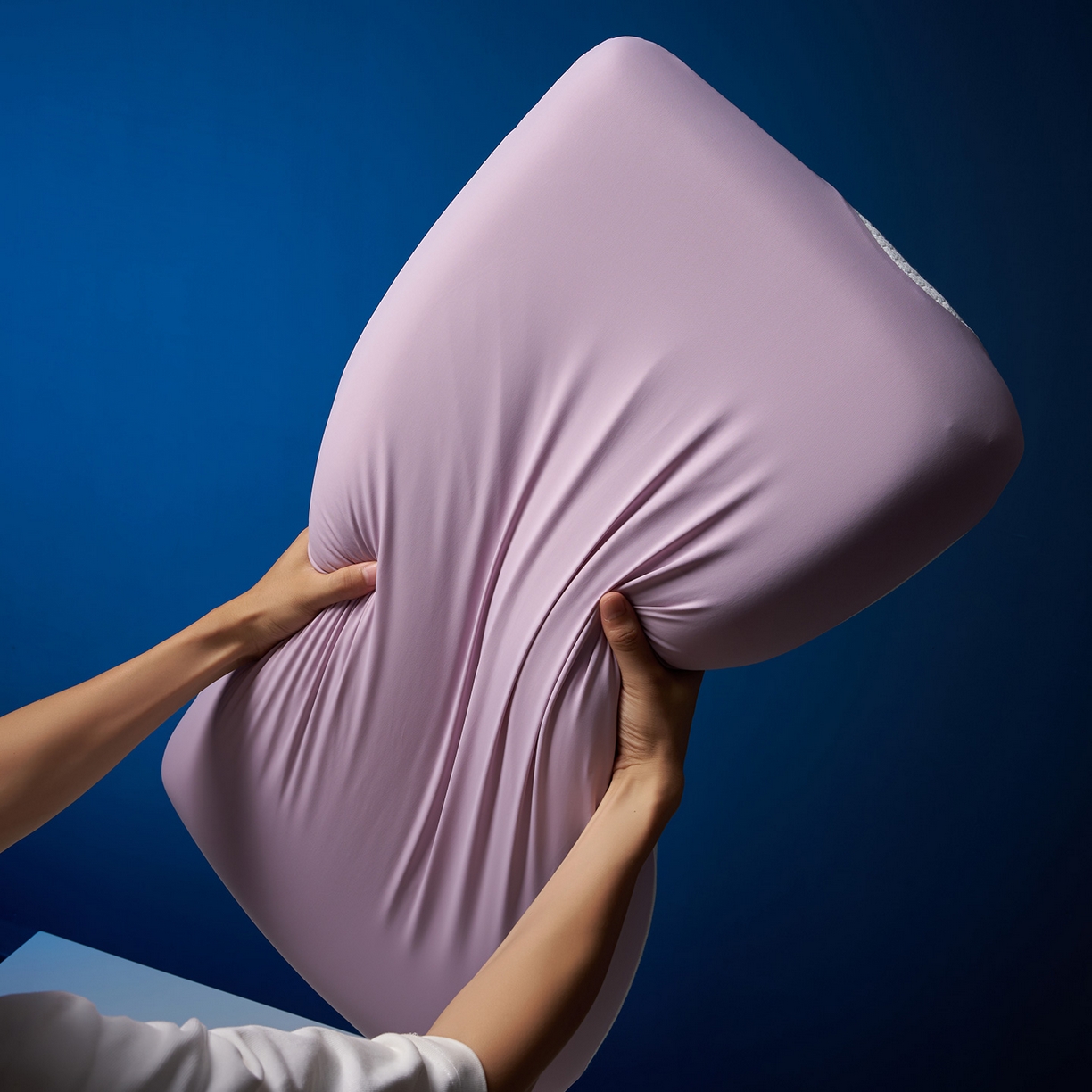 91家纺网 家纺一手货源 找家纺 乐可 2025新款生物基艾草零度绵枕头枕芯 生物基艾草零度绵枕紫