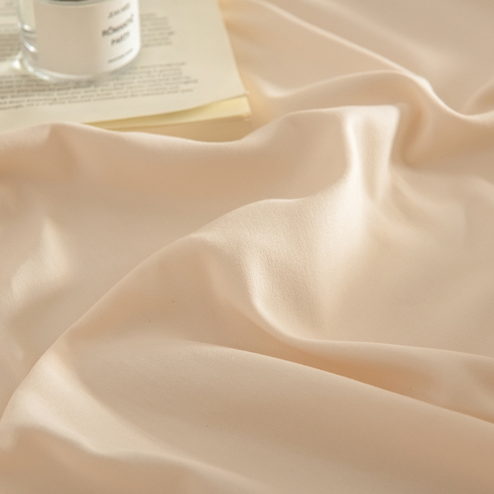 91家纺网 家纺一手货源 找家纺 Mr.pig猪先生水洗棉 2025新款A类50支双股全棉纯棉贡缎磨毛单床笠床笠单件 透玉粉